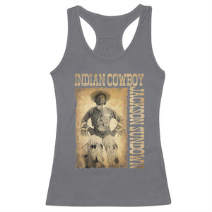 Jackson Sundown Racerback Tank Top Native American Cowboy Vintage Western TS11 Charcoal Print Your Wear