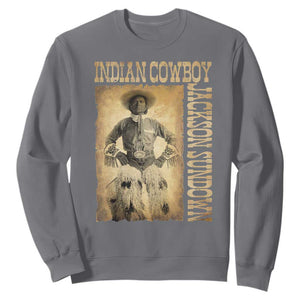 Jackson Sundown Sweatshirt Native American Cowboy Vintage Western TS11 Charcoal Print Your Wear
