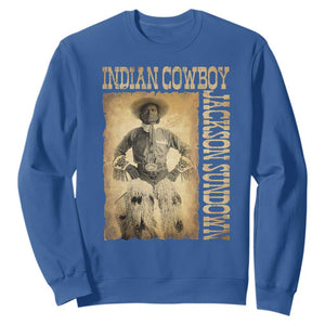Jackson Sundown Sweatshirt Native American Cowboy Vintage Western TS11 Royal Blue Print Your Wear