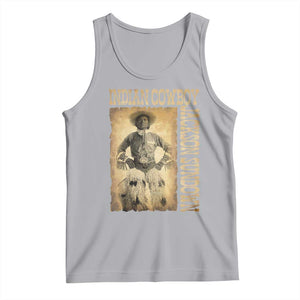 Jackson Sundown Tank Top Native American Cowboy Vintage Western TS11 Athletic Heather Print Your Wear