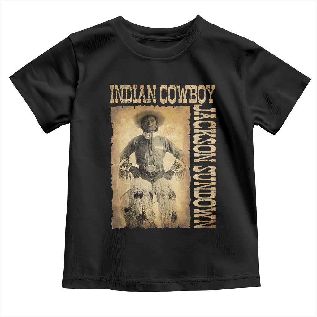 Jackson Sundown Toddler T Shirt Native American Cowboy Vintage Western TS11 Black Print Your Wear