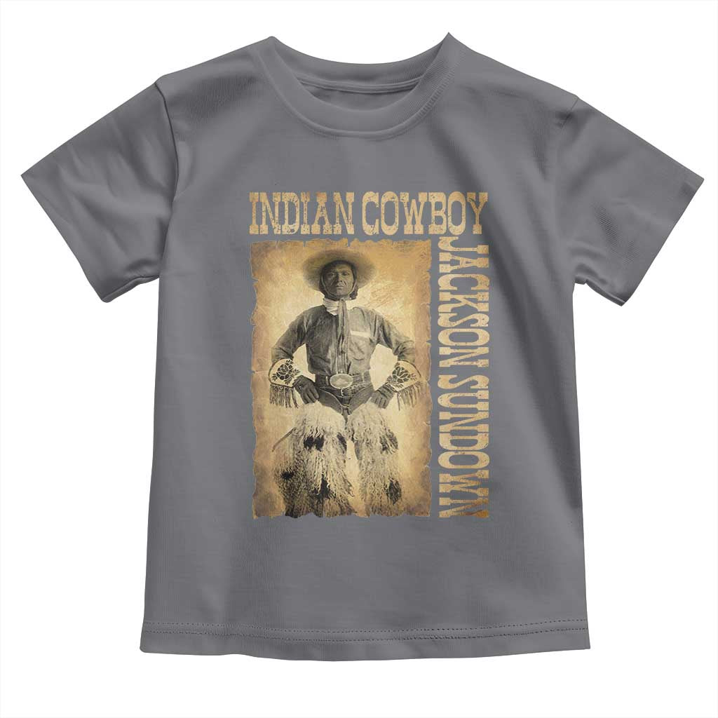 Jackson Sundown Toddler T Shirt Native American Cowboy Vintage Western TS11 Charcoal Print Your Wear