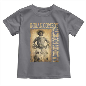 Jackson Sundown Toddler T Shirt Native American Cowboy Vintage Western TS11 Charcoal Print Your Wear