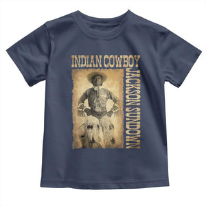 Jackson Sundown Toddler T Shirt Native American Cowboy Vintage Western TS11 Navy Print Your Wear