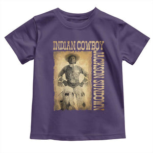 Jackson Sundown Toddler T Shirt Native American Cowboy Vintage Western TS11 Purple Print Your Wear
