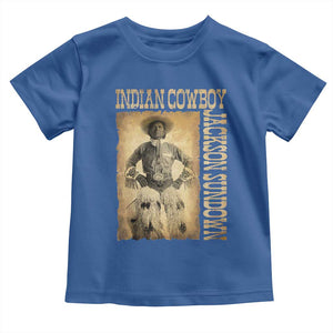 Jackson Sundown Toddler T Shirt Native American Cowboy Vintage Western TS11 Royal Blue Print Your Wear