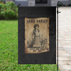 Annie Oakley Garden Flag Little Sure Shot The Legendary Cowgirl TS11 Print Your Wear