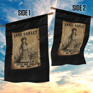 Annie Oakley Garden Flag Little Sure Shot The Legendary Cowgirl TS11 Print Your Wear
