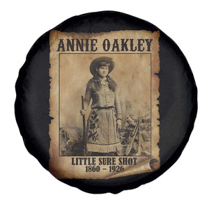 Annie Oakley Spare Tire Cover Little Sure Shot The Legendary Cowgirl TS11 Print Your Wear