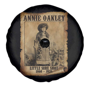 Annie Oakley Spare Tire Cover Little Sure Shot The Legendary Cowgirl TS11 Print Your Wear