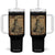 Annie Oakley Tumbler With Handle Little Sure Shot The Legendary Cowgirl TS11 One Size: 40 oz Black Print Your Wear