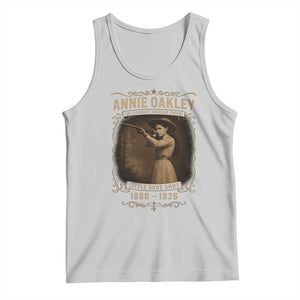 Annie Oakley Tank Top Little Sure Shot The Legendary American Cowgirl TS11 Ash Print Your Wear