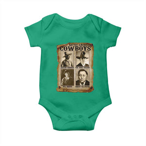 Native American Cowboy Legends Baby Onesie Vintage Western Rodeo TS11 Irish Green Print Your Wear