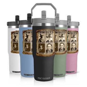 Native American Cowboy Legends Flip Straw Tumbler Vintage Western Rodeo TS11 Print Your Wear