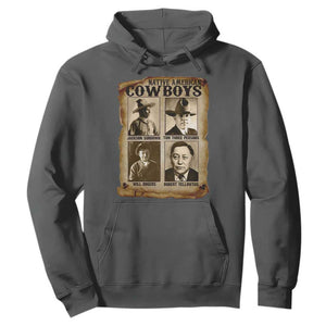Native American Cowboy Legends Hoodie Vintage Western Rodeo TS11 Dark Heather Print Your Wear