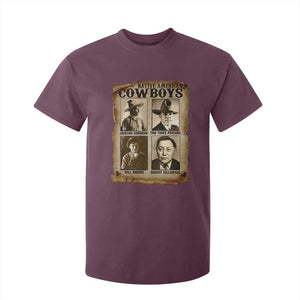 Native American Cowboy Legends T Shirt For Kid Vintage Western Rodeo TS11 Maroon Print Your Wear