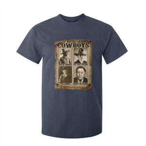 Native American Cowboy Legends T Shirt For Kid Vintage Western Rodeo TS11 Navy Print Your Wear