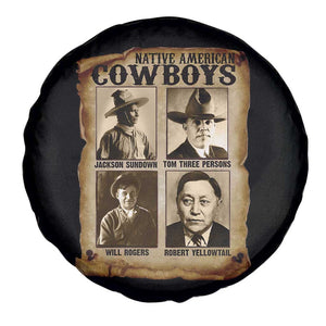 Native American Cowboy Legends Spare Tire Cover Vintage Western Rodeo TS11 Print Your Wear