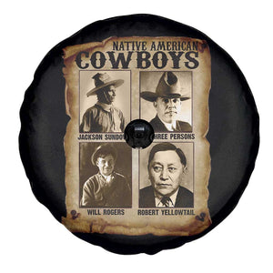 Native American Cowboy Legends Spare Tire Cover Vintage Western Rodeo TS11 Print Your Wear