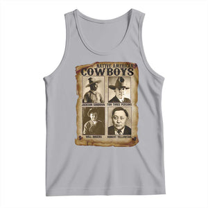 Native American Cowboy Legends Tank Top Vintage Western Rodeo TS11 Athletic Heather Print Your Wear