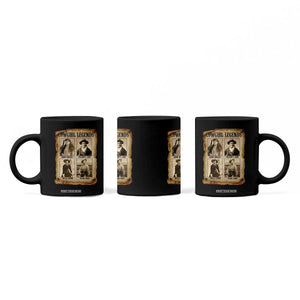 Cowgirl Legends Coffee Mug Vintage Legendary American Old West TS11 Print Your Wear