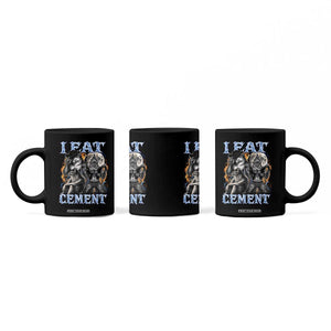 I Eat Cement Funny Alpha Wolf Meme Coffee Mug Stupid Brainrot Meme Edging Werewolf Boootleg Graphic