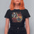Funny Halloween T Shirt For Women I Love Bad Guys Scary Murderer Horror Skeleton Pumpkin Heart Rose TS11 Black Print Your Wear