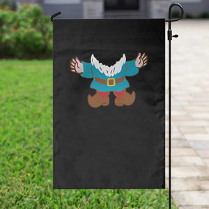 Funny Halloween Garden Flag Garden Gnome Body Costume Beard TS11 Print Your Wear