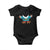 Funny Halloween Baby Onesie Garden Gnome Body Costume Beard TS11 Black Print Your Wear