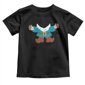 Funny Halloween Baby Shirt Garden Gnome Body Costume Beard TS11 Black Print Your Wear