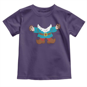 Funny Halloween Baby Shirt Garden Gnome Body Costume Beard TS11 Purple Print Your Wear
