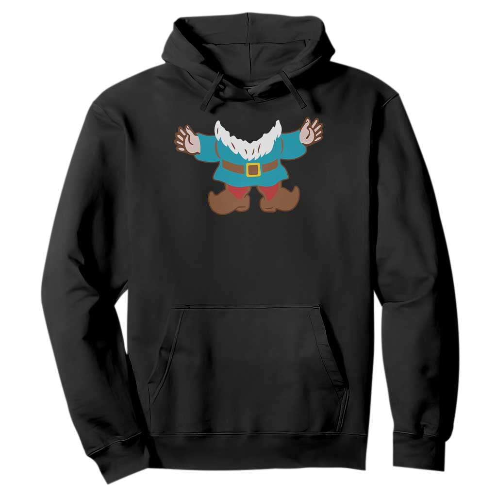 Funny Halloween Hoodie Garden Gnome Body Costume Beard TS11 Black Print Your Wear