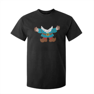 Funny Halloween T Shirt For Kid Garden Gnome Body Costume Beard TS11 Black Print Your Wear