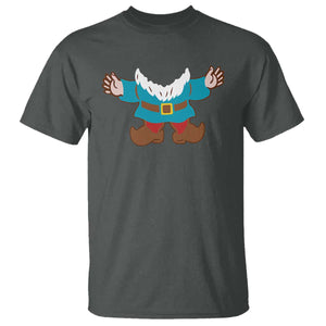Funny Halloween T Shirt Garden Gnome Body Costume Beard TS11 Dark Heather Print Your Wear