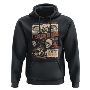 Halloween Hoodie Vintage Horror Movies Poster Skull Witch Grave Zombie TS11 Black Print Your Wear