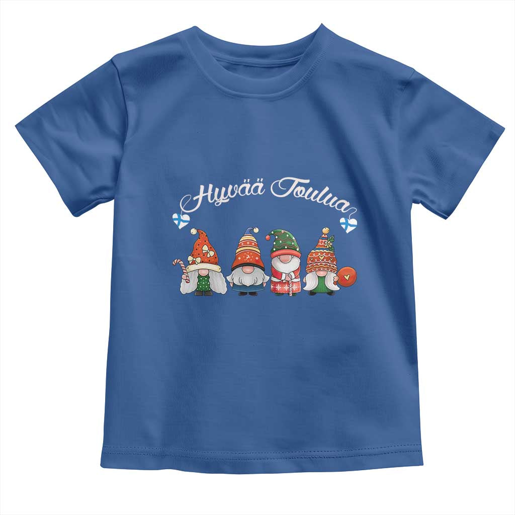 Hyvaa Joulua Baby Shirt Finland Christmas Gnome Korsns Sweater TS11 Royal Blue Print Your Wear