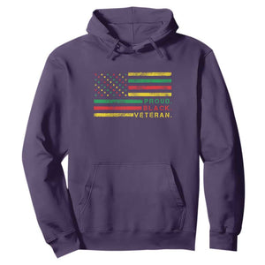Proud Black Veteran Hoodie Veterans Day Proud Military American Flag TS11 Print Your Wear