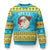 Xmas In Hawaii Ugly Christmas Sweater Mele Kalikimaka Retro Santa Shaka Aloha TS11 Hawaii Print Your Wear