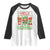 Christmas In Hawaii Raglan Shirt Mele Kalikimaka Ugly Tikis Kakau Tattoo TS11 White Black Print Your Wear