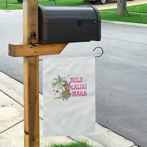 Christmas In Hawaii Garden Flag Mele Kalikimaka Hula Girls Palm Tree TS11 Print Your Wear