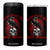 Radicalized By Basic Decency 4 in 1 Can Cooler Tumbler Vintage Gothic Victorian Crow Skull TS11 One Size: 16 oz Black Print Your Wear