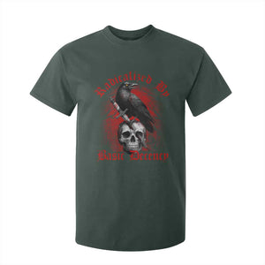 Radicalized By Basic Decency T Shirt For Kid Vintage Gothic Victorian Crow Skull - Print Your Wear