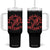 Radicalized By Basic Decency Tumbler With Handle Feminist Activist TS11 One Size: 40 oz Black Print Your Wear