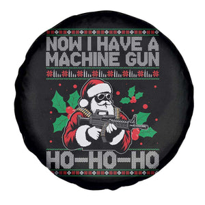 Funny Christmas 80's Die Movie Spare Tire Cover Now I Have A Machine Gun Ho Ho Ho Gun Lover TS11 Print Your Wear