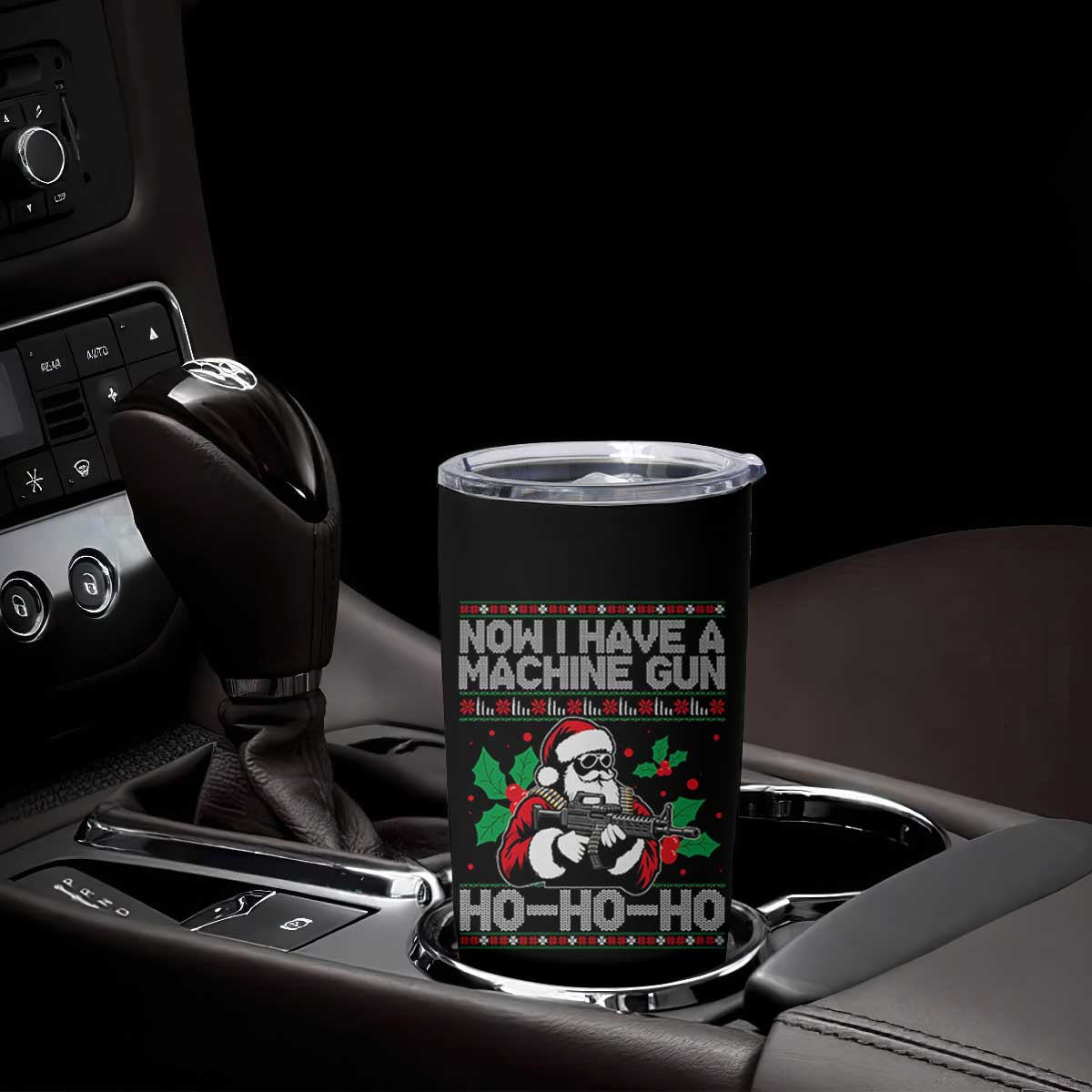 Funny Christmas 80's Die Movie Tumbler Cup Now I Have A Machine Gun Ho Ho Ho Gun Lover TS11 Print Your Wear