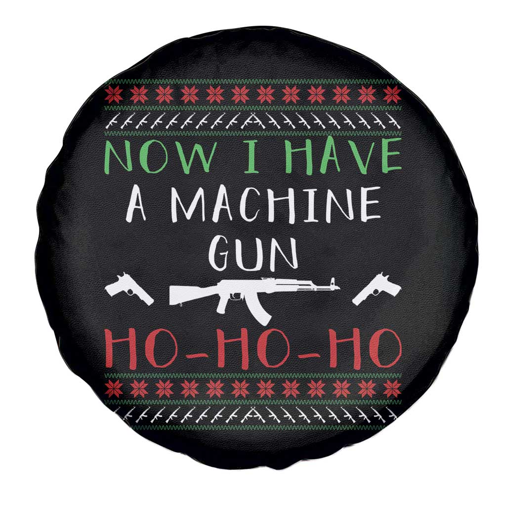 Now I Have A Machine Gun Spare Tire Cover Funny Christmas Movie Gun Lover TS11 Print Your Wear