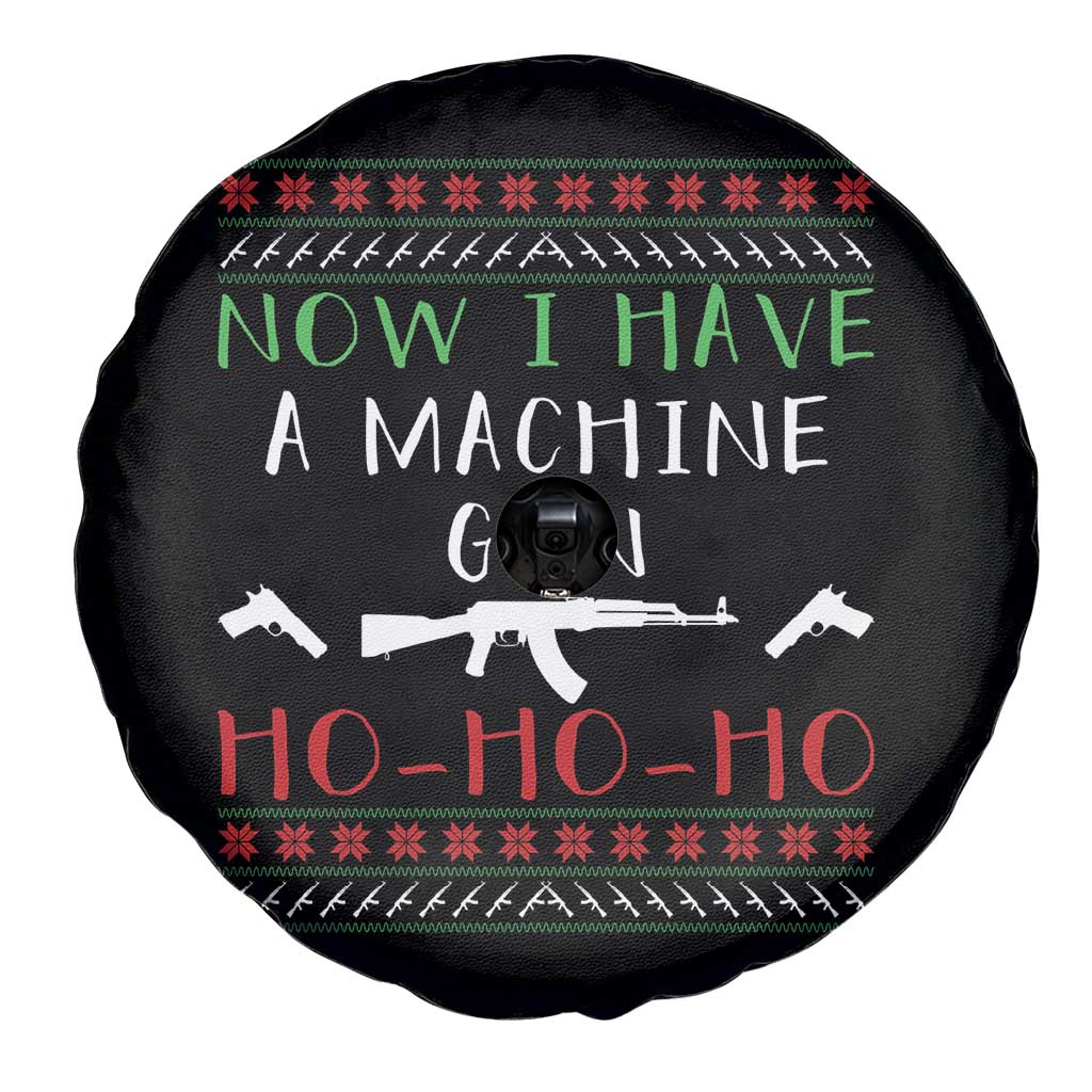 Now I Have A Machine Gun Spare Tire Cover Funny Christmas Movie Gun Lover TS11 Print Your Wear
