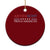 Antifascist Proud American Ceramic Ornament Fight Fascism Protest Liberal Democrat TS11 1pc Red Print Your Wear