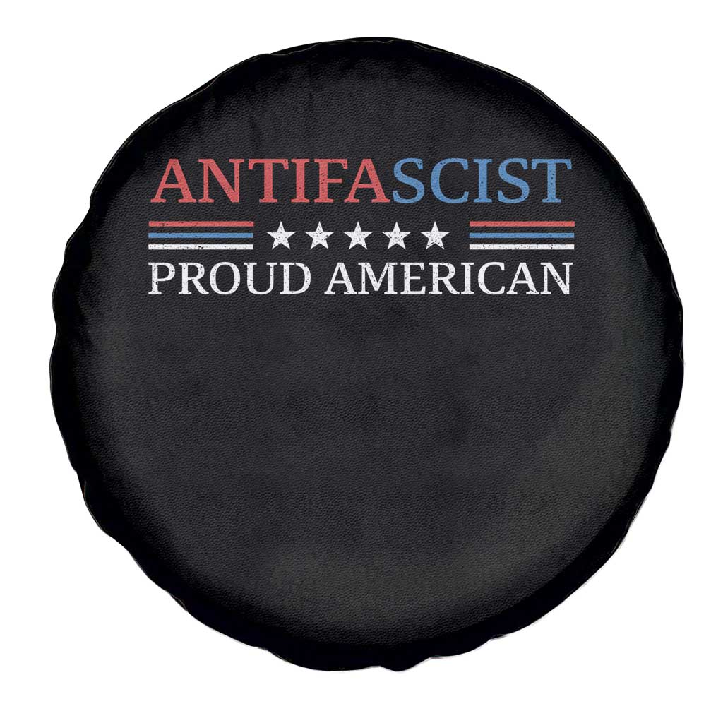 Antifascist Proud American Spare Tire Cover Fight Fascism Protest Liberal Democrat TS11 Print Your Wear