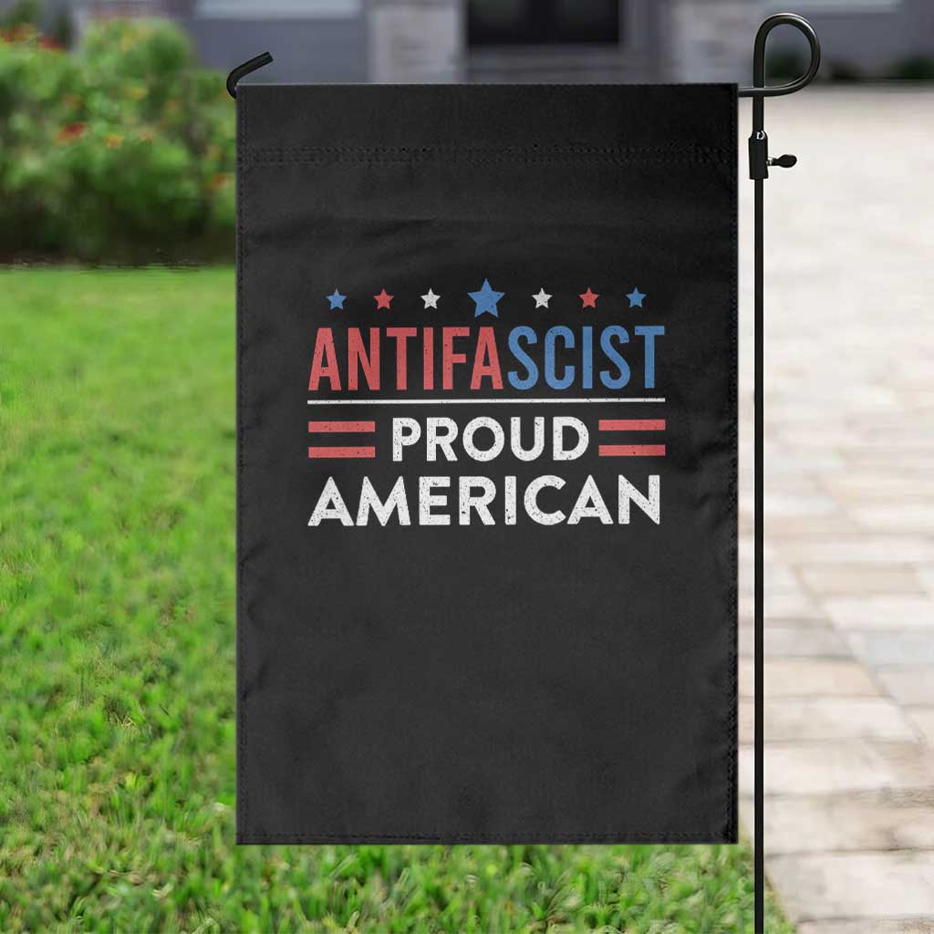 Antifascist Proud American Garden Flag Fight Fascism Protest Human Rights TS11 Print Your Wear